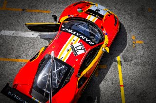 #21 AF Corse Ferrari 488 GT3 Stefano Costantini Cedric Sbirrazzuoli Pro-Am Cup, Pitlane, Pre-Qualifying
