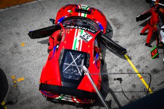 #52 AF Corse Ferrari 488 GT3 Louis Machiels Andrea Bertolini Pro-Am Cup, Pitlane, Pre-Qualifying
