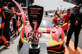 #21 AF Corse Ferrari 488 GT3 Stefano Costantini Cedric Sbirrazzuoli Pro-Am Cup, Race 1

