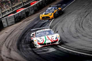 #53 AF Corse Ferrari 488 GT3 Ulysse de Pauw Pierre Alexandre Jean Silver Cup, Race 1
