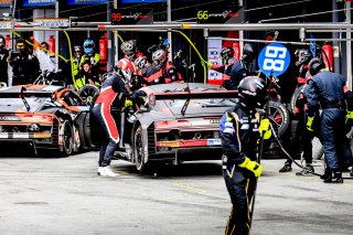 #99 Attempto Racing Audi R8 LMS evo II GT3 Alex Aka Nicolas Schll Silver Cup, Pitlane, Race 1
