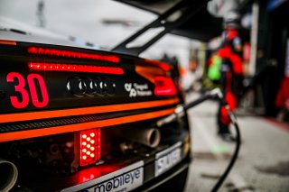 #30 Team WRT Audi R8 LMS evo II GT3 Thomas Neubauer Benjamin Goethe Silver Cup, FGTWC, Pitlane, Qualifying 2

