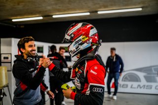 #99 Attempto Racing Audi R8 LMS evo II GT3 Alex Aka Nicolas Schll Silver Cup, FGTWC, Pitlane, Qualifying 2
