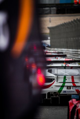 #53 AF Corse Ferrari 488 GT3 Ulysse de Pauw Pierre Alexandre Jean Silver Cup, FGTWC, Pitlane, Qualifying 2
