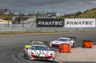 #53 AF Corse Ferrari 488 GT3 Ulysse de Pauw Pierre Alexandre Jean Silver Cup, Race 2
