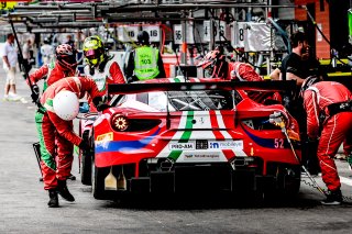 #52 AF Corse Ferrari 488 GT3 Pro-Am Cup, Bronze Test
