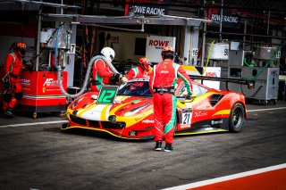 #21 AF Corse Ferrari 488 GT3 Gold Cup, Bronze Test
