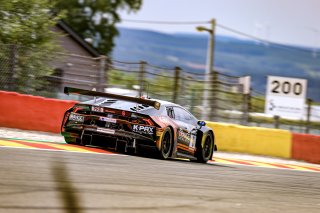 #6 Orange1 KPAX Racing Lamborghini Huracan GT3 Evo Jordan PEPPER Andrea CALDARELLI Marco MAPELLI Lamborghini Huracan GT3 Evo Pro, Free Practice
