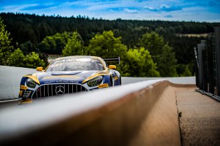 #5 Haupt Racing Team Mercedes-AMG GT3 Gabriele PIANA Florian SCHOLZE Hubert HAUPT Arjun MAINI Mercedes-AMG GT3 Gold Cup, FGTWC, Free Practice, Pitlane
 | SRO / TWENTY-ONE CREATION - Jules Benichou