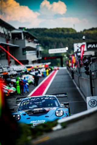 #22 Allied Racing Porsche 911 GT3-R (991.II) Dominik FISCHLI Patrik MATTHIESEN Vincent ANDRONACO Joel STURM Porsche 911 GT3-R (991.II) Silver Cup, FGTWC, Warm Up
 | SRO / TWENTY-ONE CREATION - Jules Benichou