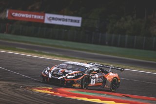 #6 Orange1 KPAX Racing Lamborghini Huracan GT3 Evo Jordan PEPPER Andrea CALDARELLI Marco MAPELLI Lamborghini Huracan GT3 Evo Pro, Superpole
