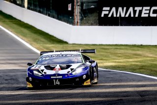#14 Emil Frey Racing Lamborghini Huracan GT3 Evo Tuomas TUJULA Stuart WHITE Konsta LAPPALAINEN Lamborghini Huracan GT3 Evo Silver Cup, FGTWC, Superpole
