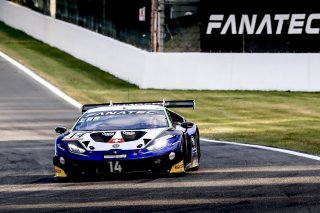 #14 Emil Frey Racing Lamborghini Huracan GT3 Evo Tuomas TUJULA Stuart WHITE Konsta LAPPALAINEN Lamborghini Huracan GT3 Evo Silver Cup, FGTWC, Superpole
 | SRO / Patrick Hecq Photography