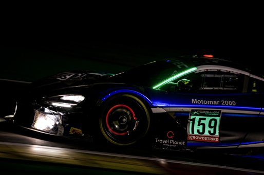 #159 Garage 59 McLaren 720 S GT3 James BALDWIN Manuel MALDONADO Ethan SIMIONI Nicolai KJAERGAARD McLaren 720 S GT3 Silver Cup, Night, Race
 | SRO / Kevin Pecks