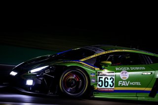 #563 VSR Lamborghini Huracan GT3 Evo Karol BASZ Michele BERETTA Benjamin HITES Yuki NEMOTO Lamborghini Huracan GT3 Evo Silver Cup, Night, Race
