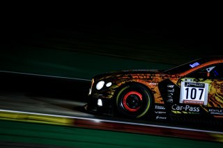 #107 CMR Bentley Continental GT3 Nigel BAILLY Stphane LEMERET Antonin BORGA Maxime SOULET Bentley Continental GT3 Gold Cup, Night, Race
