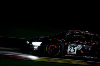 #25 Audi Sport Team Sainteloc Audi R8 LMS evo II GT3 Lucas LEGERET Christopher MIES Patric NIEDERHAUSER Audi R8 LMS evo II GT3 Pro, Night, Race
