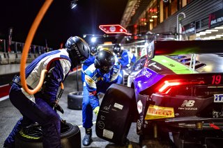 #19 Emil Frey Racing Lamborghini Huracan GT3 Evo Leo ROUSSEL Arthur ROUGIER Giacomo ALTOE Lamborghini Huracan GT3 Evo Pro, GT3
