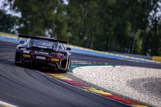 #777 Al Manar Racing by HRT Mercedes-AMG GT3 Al Faisal AL ZUBAIR Axcil JEFFERIES Daniel MORAD Fabian SCHILLER Mercedes-AMG GT3 Silver Cup, Race
 | SRO / Kevin Pecks