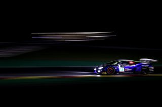 #14 Emil Frey Racing Lamborghini Huracan GT3 Evo Tuomas TUJULA Stuart WHITE Konsta LAPPALAINEN Lamborghini Huracan GT3 Evo Silver Cup, Night, Race
