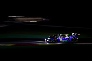 #19 Emil Frey Racing Lamborghini Huracan GT3 Evo Leo ROUSSEL Arthur ROUGIER Giacomo ALTOE Lamborghini Huracan GT3 Evo Pro, Night, Race
