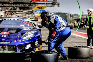 #63 Emil Frey Racing Lamborghini Huracan GT3 Evo Albert COSTA  Mirko BORTOLOTTI Jack AITKEN Lamborghini Huracan GT3 Evo Pro, Pitlane, Race
