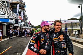 #88 AMG Team AKKODIS ASP Mercedes-AMG GT3 Raffaele MARCIELLO Daniel JUNCADELLA Jules GOUNON Mercedes-AMG GT3 Pro, Celebration, Race
