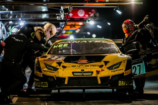 #27 Leipert Motorsport Lamborghini Huracan GT3 Evo Max WEERING Isaac TUTUMLU LOPEZ Tyler COOKE Brendon LEITCH Lamborghini Huracan GT3 Evo Silver Cup, Pitlane, Race
 | SRO / TWENTY-ONE CREATION - Jules Benichou
