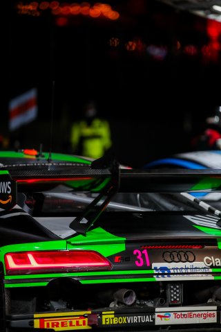 #31 Team WRT Audi R8 LMS evo II GT3 Diego MENCHACA Lewis PROCTOR Finlay HUTCHISON Audi R8 LMS evo II GT3 Silver Cup, Pitlane, Race
