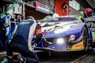 #14 Emil Frey Racing Lamborghini Huracan GT3 Evo Tuomas TUJULA Stuart WHITE Konsta LAPPALAINEN Lamborghini Huracan GT3 Evo Silver Cup, Pitlane, Race
