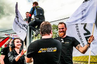 #88 AMG Team AKKODIS ASP Mercedes-AMG GT3 Raffaele MARCIELLO Daniel JUNCADELLA Jules GOUNON Mercedes-AMG GT3 Pro, Celebration, Race
