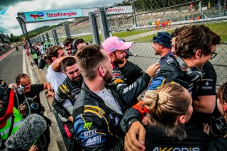 #88 AMG Team AKKODIS ASP Mercedes-AMG GT3 Raffaele MARCIELLO Daniel JUNCADELLA Jules GOUNON Mercedes-AMG GT3 Pro, Celebration, Race

