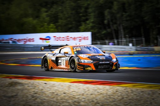 #10 Boutsen Racing Audi R8 LMS evo II GT3 Karim OJJEH Benjamin LESSENNES Antoine LECLERC Adam ETEKI Audi R8 LMS evo II GT3 Gold Cup, Race
 | SRO / Patrick Hecq Photography