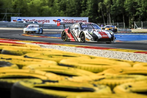 #24 Herberth Motorsport Porsche 911 GT3-R (991.II) Stefan AUST Niki LEUTWILER Nico MENZEL Alessio PICARIELLO Porsche 911 GT3-R (991.II) Pro-Am Cup, Race
 | SRO / Patrick Hecq Photography