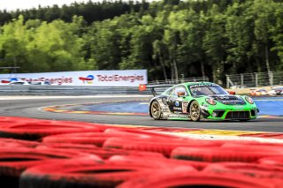 #56 Dinamic Motorsport Porsche 911 GT3-R (991.II) Marius NAKKEN Mauro CALAMIA Giorgio RODA Mikkel PEDERSEN Porsche 911 GT3-R (991.II) Silver Cup, Race
