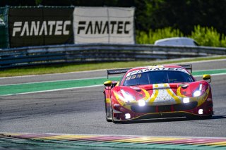 #21 AF Corse Ferrari 488 GT3 Hugo DELACOUR Cedric SBIRRAZZUOLI Alessandro BALZAN David PEREL Ferrari 488 GT3 Gold Cup, GT3, Race
