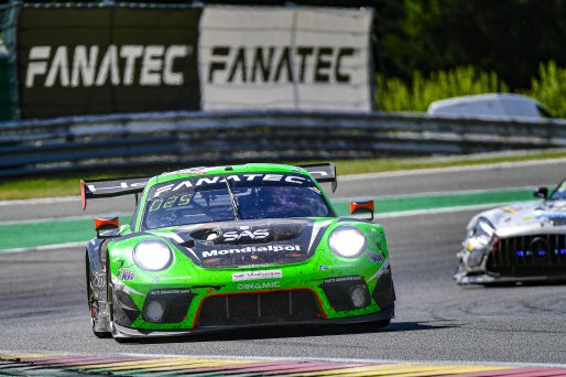 #56 Dinamic Motorsport Porsche 911 GT3-R (991.II) Marius NAKKEN Mauro CALAMIA Giorgio RODA Mikkel PEDERSEN Porsche 911 GT3-R (991.II) Silver Cup, GT3, Race
 | SRO/ JULES BEAUMONT