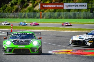 #56 Dinamic Motorsport Porsche 911 GT3-R (991.II) Marius NAKKEN Mauro CALAMIA Giorgio RODA Mikkel PEDERSEN Porsche 911 GT3-R (991.II) Silver Cup, GT3, Race
