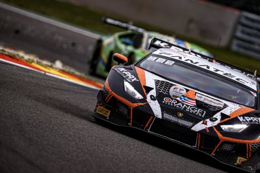 #6 Orange1 KPAX Racing Lamborghini Huracan GT3 Evo Jordan PEPPER Andrea CALDARELLI Marco MAPELLI Lamborghini Huracan GT3 Evo Pro, Race
 | SRO / Kevin Pecks