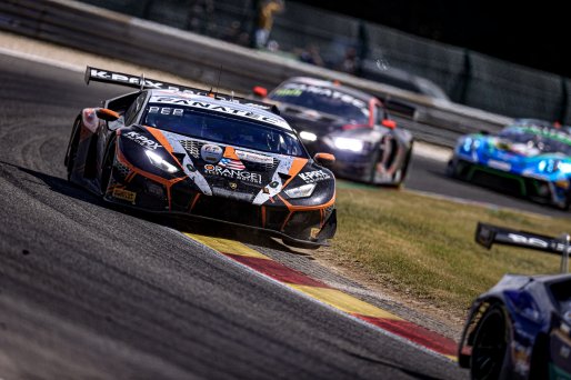 #6 Orange1 KPAX Racing Lamborghini Huracan GT3 Evo Jordan PEPPER Andrea CALDARELLI Marco MAPELLI Lamborghini Huracan GT3 Evo Pro, Race
 | SRO / Kevin Pecks