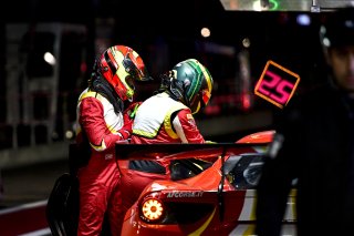 #21 AF Corse Ferrari 488 GT3 Hugo DELACOUR Cedric SBIRRAZZUOLI Alessandro BALZAN David PEREL Ferrari 488 GT3 Gold Cup, GT3, Night Practice
