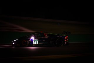 #19 Emil Frey Racing Lamborghini Huracan GT3 Evo Leo ROUSSEL Arthur ROUGIER Giacomo ALTOE Lamborghini Huracan GT3 Evo Pro, FGTWC, Night Practice
