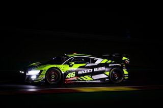 #46 Audi Sport Team WRT Audi R8 LMS evo II GT3 Valentino ROSSI Frédéric VERVISCH  Nico MÜLLER Audi R8 LMS evo II GT3 Pro, FGTWC, Night Practice
