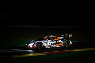 #30 Team WRT Audi R8 LMS evo II GT3 Jean-Baptiste SIMMENAUER Benjamin GOETHE Thomas NEUBAUER Audi R8 LMS evo II GT3 Silver Cup, FGTWC, Night Practice
