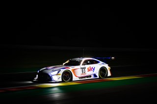 #93 SKY - Tempesta Racing Mercedes-AMG GT3 Jonathan HUI Loris SPINELLI Christopher FROGGATT Eddie CHEEVER Mercedes-AMG GT3 Gold Cup, FGTWC, Night Practice
