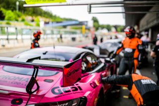 #3 GetSpeed Mercedes-AMG GT3 Silver Cup, Pitlane, Test Session 1

