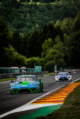 #91 Allied Racing Porsche 911 GT3-R (991.II) - Alex MALYKHIN James DORLIN Benjamin BARKER Porsche 911 GT3-R (991.II) Gold Cup, Test Session 2
 | SRO / TWENTY-ONE CREATION - Jules Benichou