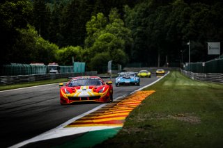 #21 AF Corse Ferrari 488 GT3 Hugo DELACOUR Cedric SBIRRAZZUOLI Alessandro BALZAN David PEREL Ferrari 488 GT3 Gold Cup, Test Session 2
