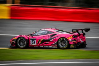 #83 Iron Dames Ferrari 488 GT3 Rahel FREY Sarah BOVY Michelle GATTING Doriane PIN Ferrari 488 GT3 Gold Cup, Test Session 2
