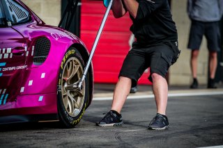 #912 Heberth Motorsport Porsche 911 GT3-R (991.II) Pro-Am Cup, Test Session 1
